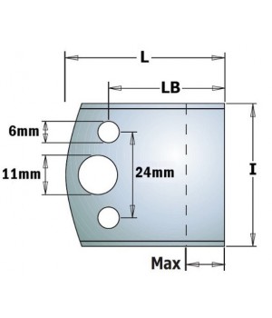 Комплект из 2−х бланкет 50x4 SP CMT 690.599