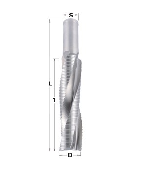 Фреза спиральная верхний рез для клееного бруса 50x215x295 Z=3R S=30 RH CMT 195.500.51