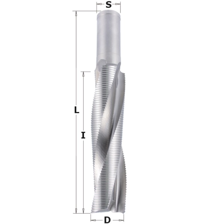 Фреза спиральная верхний рез для клееного бруса 50x215x295 Z=3R S=30 RH CMT 195.500.51