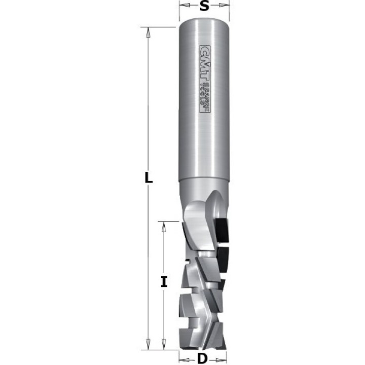 Фреза алмазная 12x12X40 d=12 I=25 L=70 Z=3 RH Нестинг CMT 143.120.61