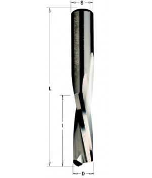 Фреза спиральная монолитная 10x42x90 Z=2 S=10 RH CMT 192.101.11