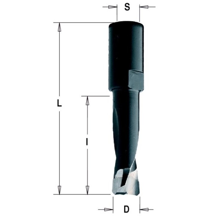 Фреза HW для DOMINO-FESTOOL 10x70x90 Z=2 S=M8x1,0 RH CMT 380.101.11