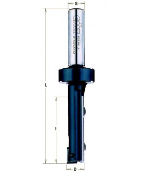 Фреза пазовая, смен.ножи HM Z1+1 S=20 D=18x49,5 RH CMT 653.681.11