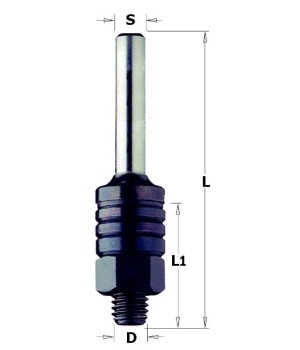 Фреза концевая державка S=8,0 CMT 924.0800