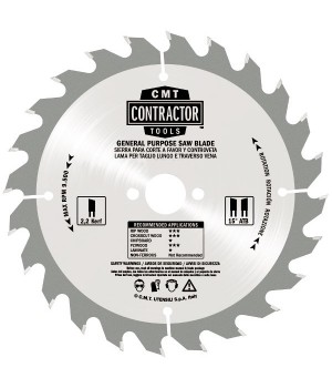 Пильный диск универсальный CMT 136x1.5/1.0x20 Z18 ATB 15°POS K13618H-X10