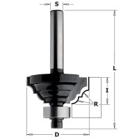 Фреза концевая CMT-contractor фасочная (Римская) (нижн. подш.) S=8 D=42,8x18,5 CMT K941-430