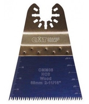 Погружное пильное полотно "extra-long" 68 мм, соединение: OQIS, для древесины (5 штук) CMT OMM07-X5
