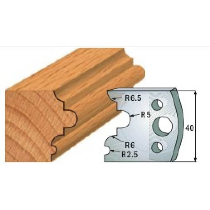 Комплект из 2-х ножей 40x4 SP CMT 690.036
