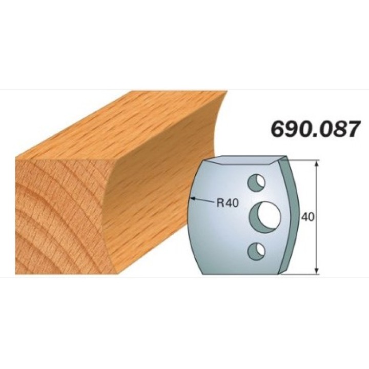 Комплект из 2-х ножей 40x4 SP CMT 690.087