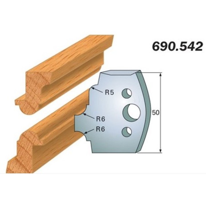Комплект из 2-х ножей 50x4 SP CMT 690.542 - надежные инструменты для профессиональных задач