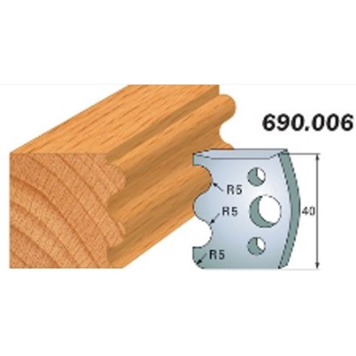Комплект из 2-х ножей 40x4 SP CMT 690.006 - идеальный выбор для профессиональных мастеров
