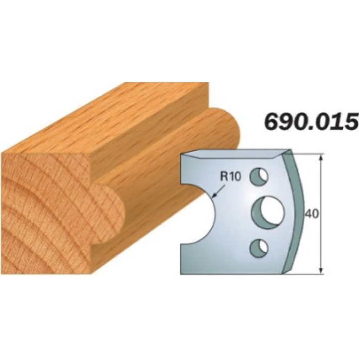 Комплект из 2-х ножей 40x4 SP CMT 690.015