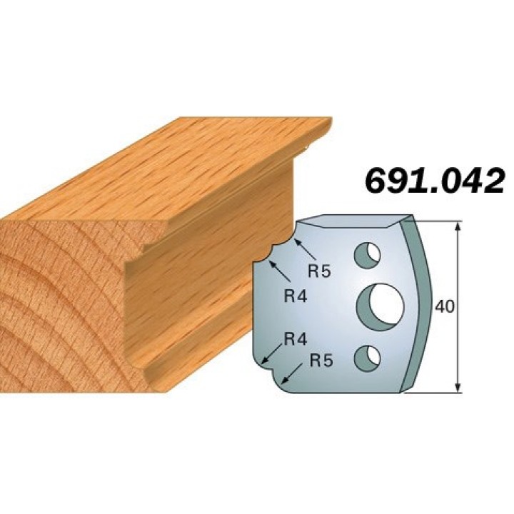 Комплект из 2-х ограничителей 40x4 CMT 691.042
