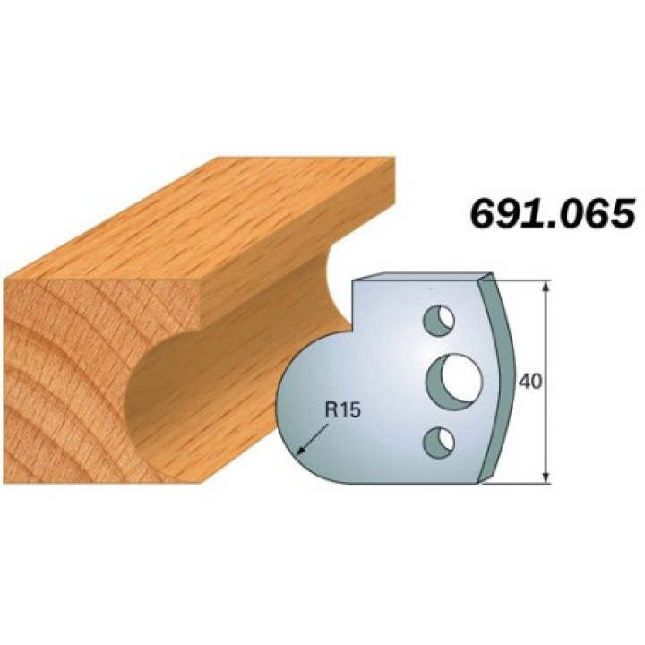 Комплект из двух ограничителей 40x4 CMT 691.065