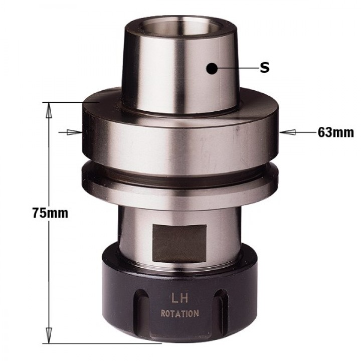 Патрон HSK-F63 RH для ER32 CMT 183.300.11