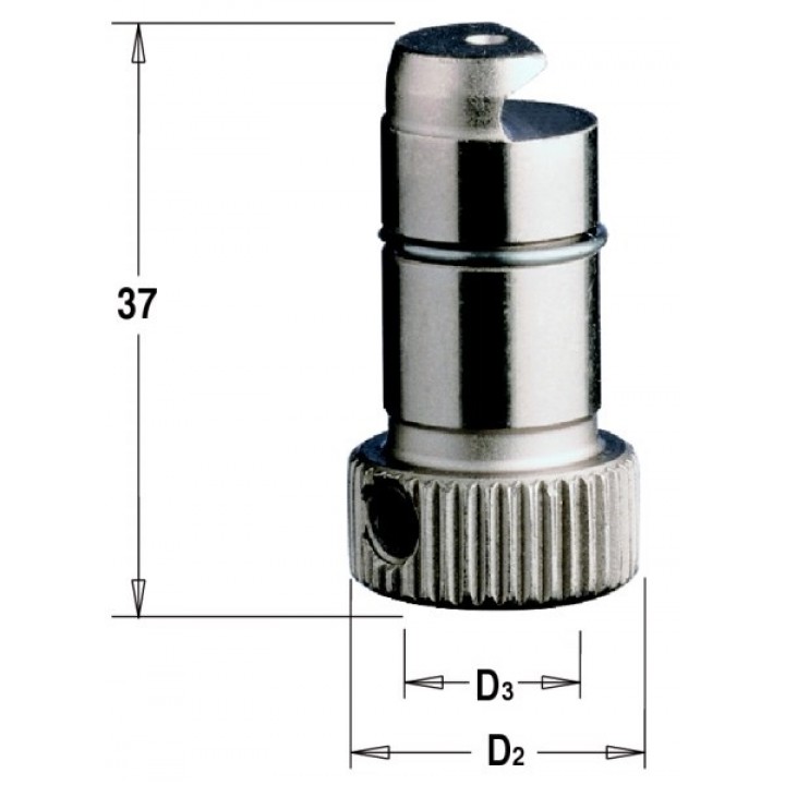 Патрон для свёрл на станок BIESSE D=10 LT=37 RH CMT 360.001.01