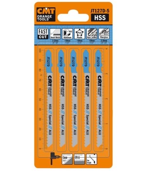 Пилки лобзиковые специальные, комплект из 5 штук СМТ JT127D-5