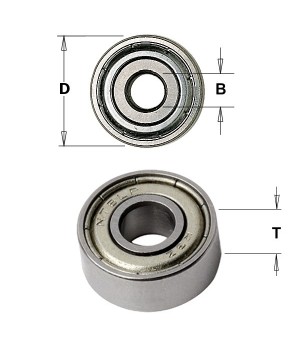 Подшипник D=28,5/12,7x8 CMT 791.027.00