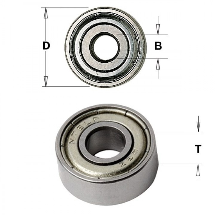 Подшипник D=19/8x6 CMT 791.034.00