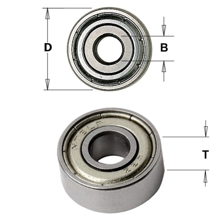 Подшипник D=13/5x4 CMT 791.022.00