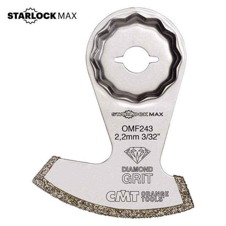 Сегментное пильное полотно с алмазным напылением 60 мм STARLOCK CMT OMF243-X1