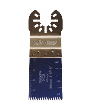 Высокоточное пильное полотно 34 мм для древесины, соединение: OQIS, (5 штук) CMT OMM04-X5