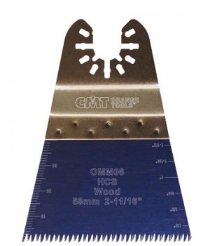 Высокоточное пильное полотно 68 мм для древесины, соединение: OQIS, (5 штук) CMT OMM06-X5