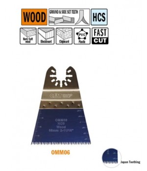 Высокоточное пильное полотно 68 мм для древесины (50 штук) CMT OMM06-X50