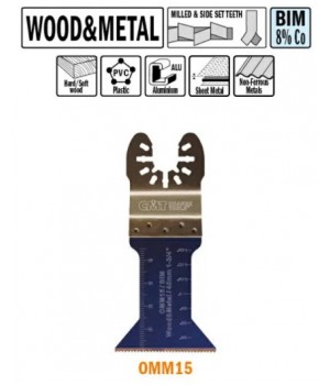 Погружное пильное полотно 45 мм для древесины и металла (50 штук) CMT OMM15-X50
