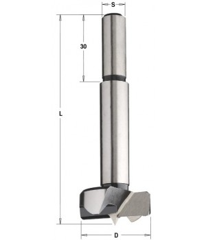 Сверло чашечное SP 24x90 Z=2+2 S=10x30 RH CMT 512.241.31