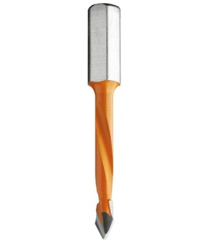 Сверло сквозное 5x43x70 Z=2 S=8x20 RH CMT 368.050.11