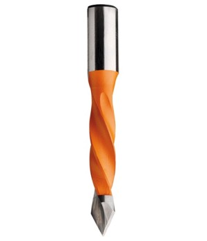 Сверло сквозное 10x40x70 Z=2 S=10x20 RH CMT 375.100.11