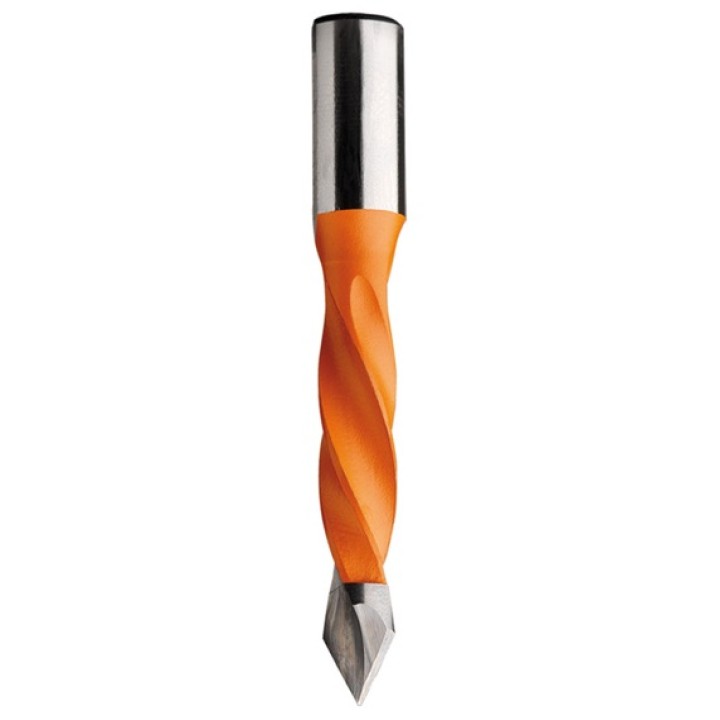 Сверло сквозное 7x40x70 Z=2 S=10x20 RH CMT 375.070.11