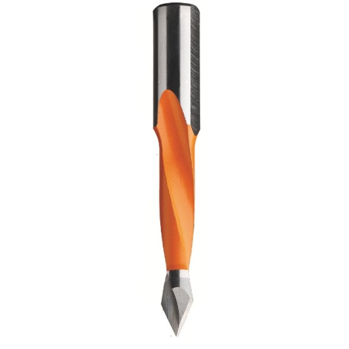 Сверло сквозное 10x35x70 Z=2 S=10x26 LH CMT 314.100.12