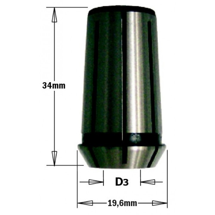 Цанга D=10 L=34 CMT 796.900.00